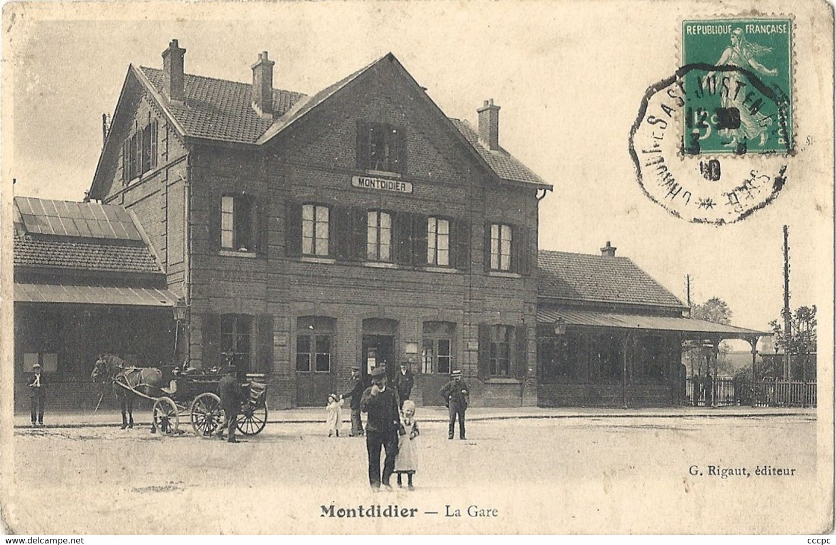 CPA Montdidier Le Gare