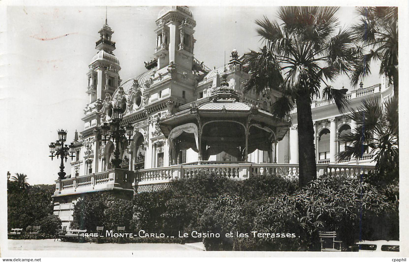 CPA Monte-Carlo Le casino et les Terrasses