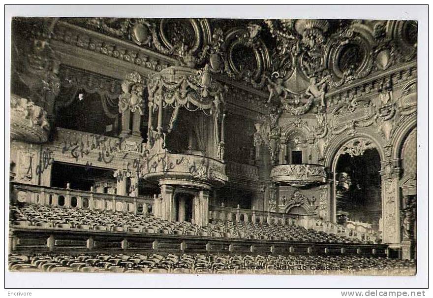 cpa MONTE CARLO salle de concert  LA LOGE DU PRINCE - giletta 757