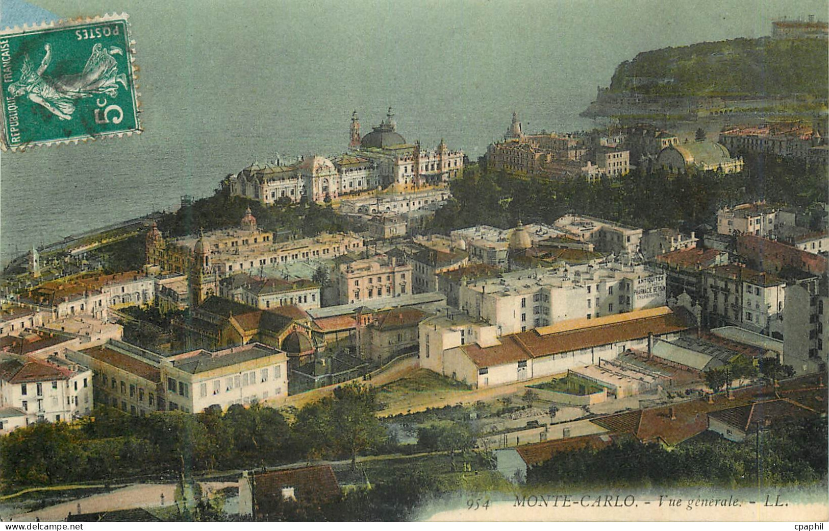 CPA MONTE-CARLO — vue generale