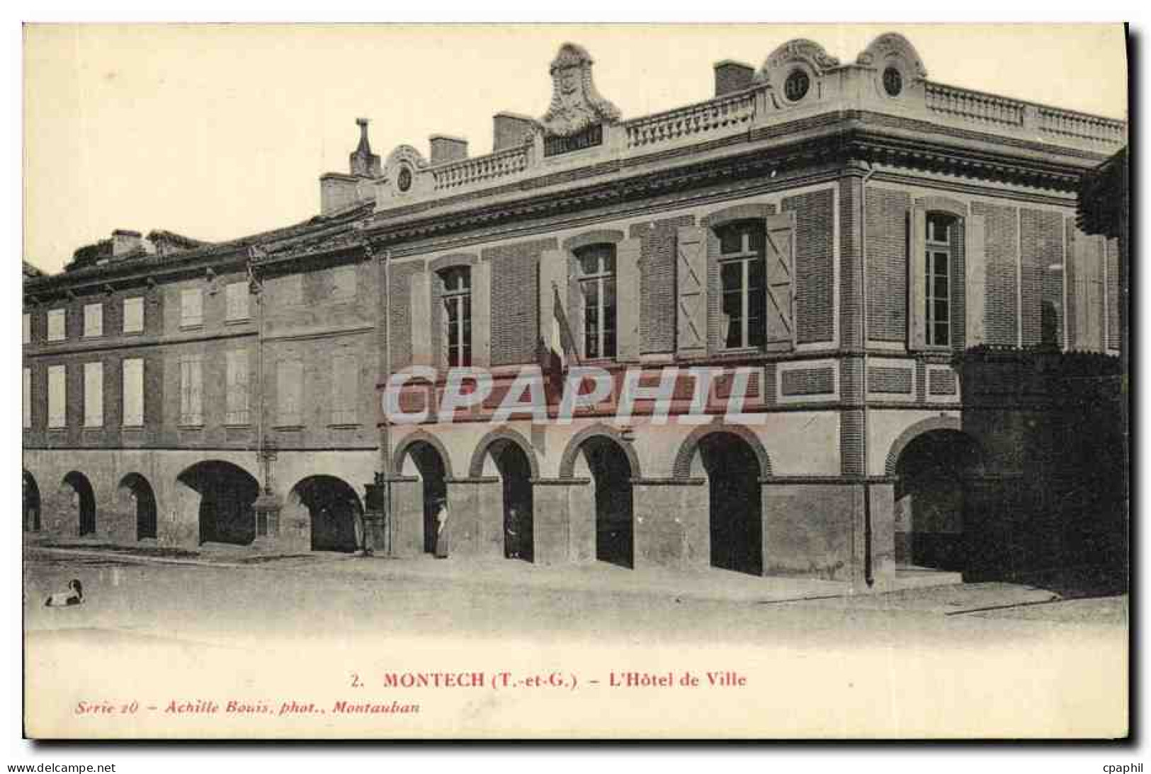 CPA Montech L Hotel de Ville
