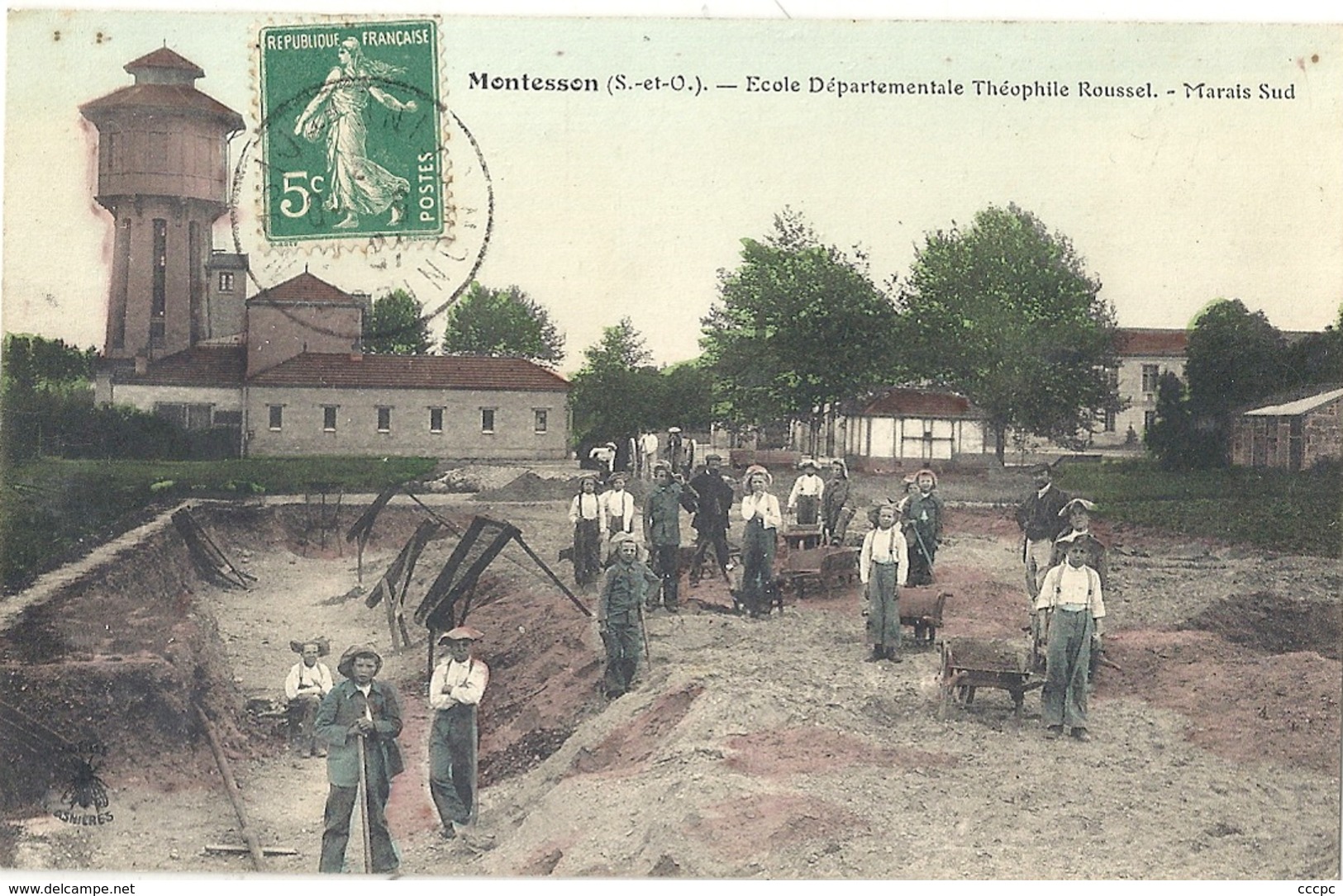 CPA Montesson Ecole départementale Roussel Marais Sud