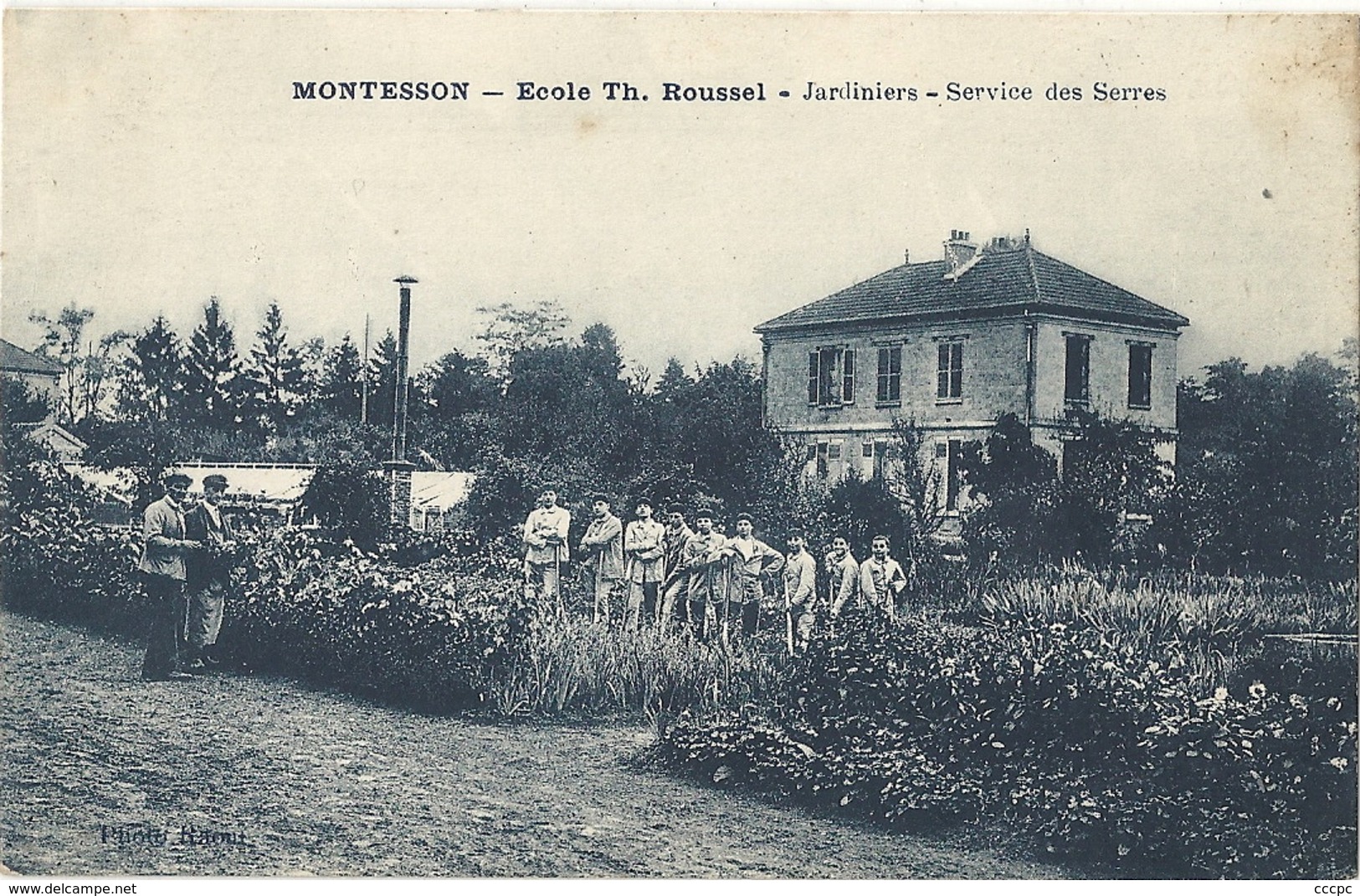 CPA Montesson Ecole Théophile Roussel  Service des Serres