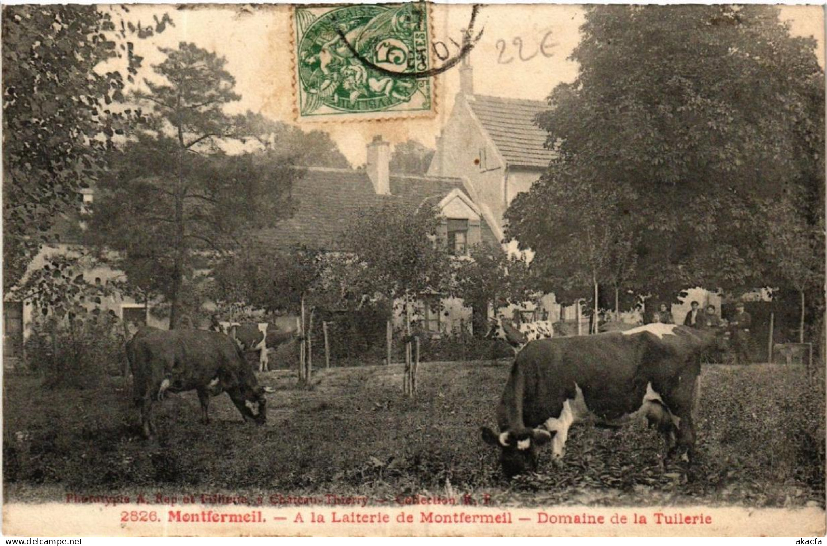 CPA MONTFERMEIL A la Laiterie de MONTFERMEIL Domaine de la Tuilerie (569620)