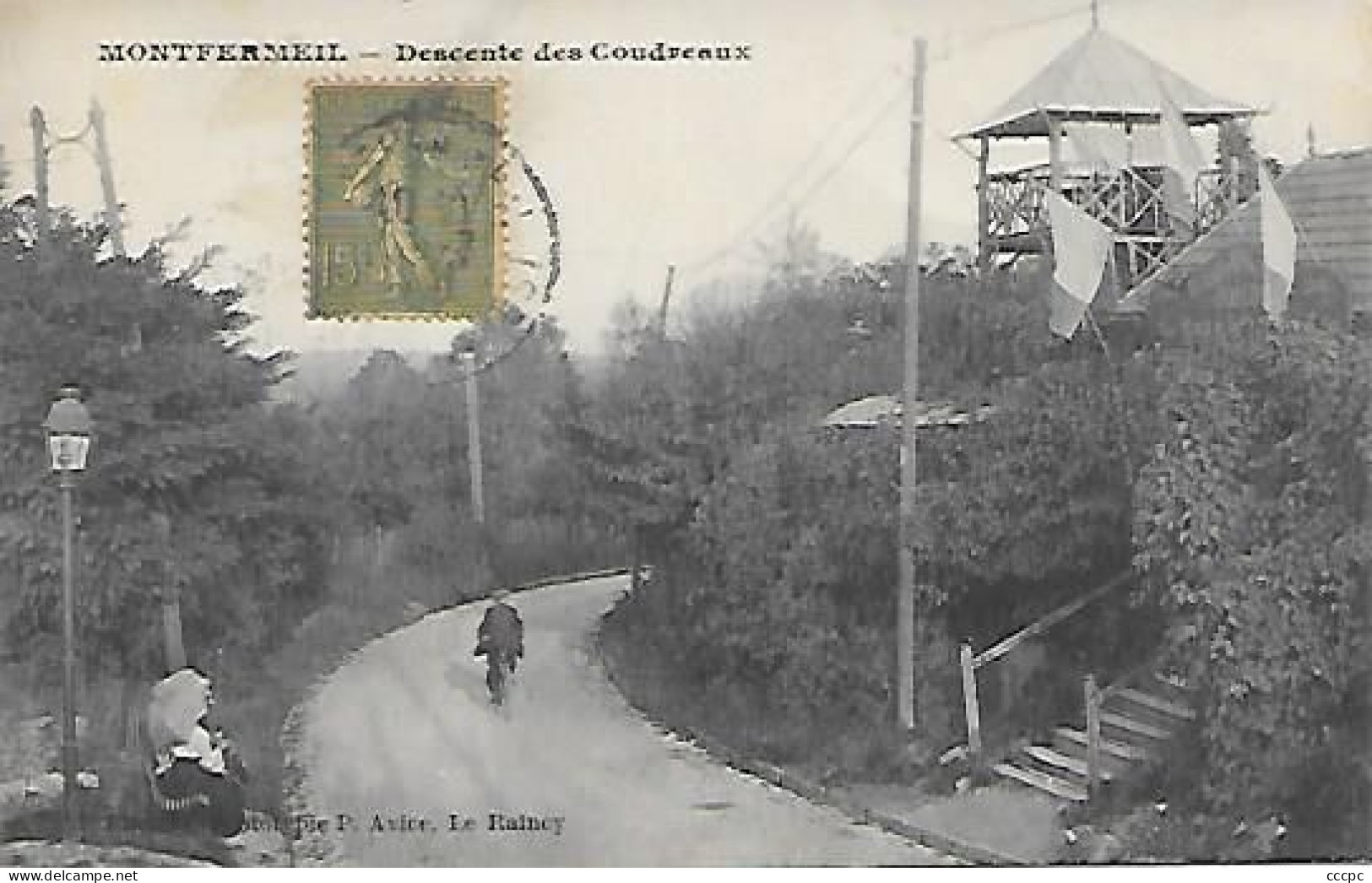 CPA Montfermeil - Descente des Coudreaux