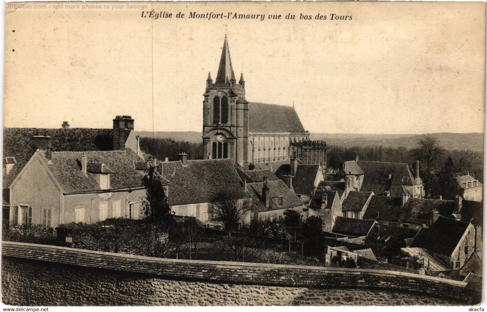 CPA Montfort l'Amaury Eglise (1443864)