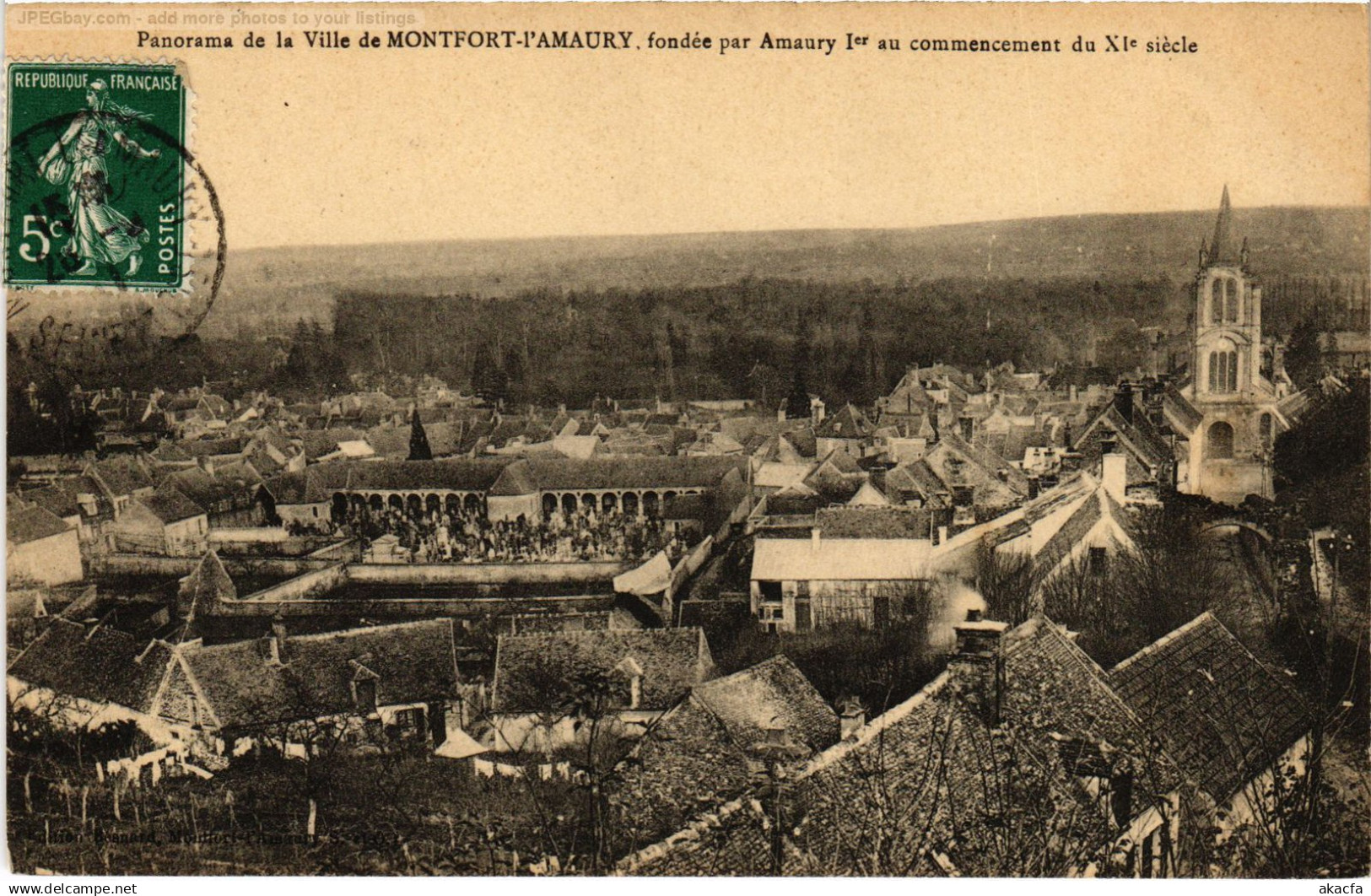 CPA Montfort l'Amaury panorama (1443767)