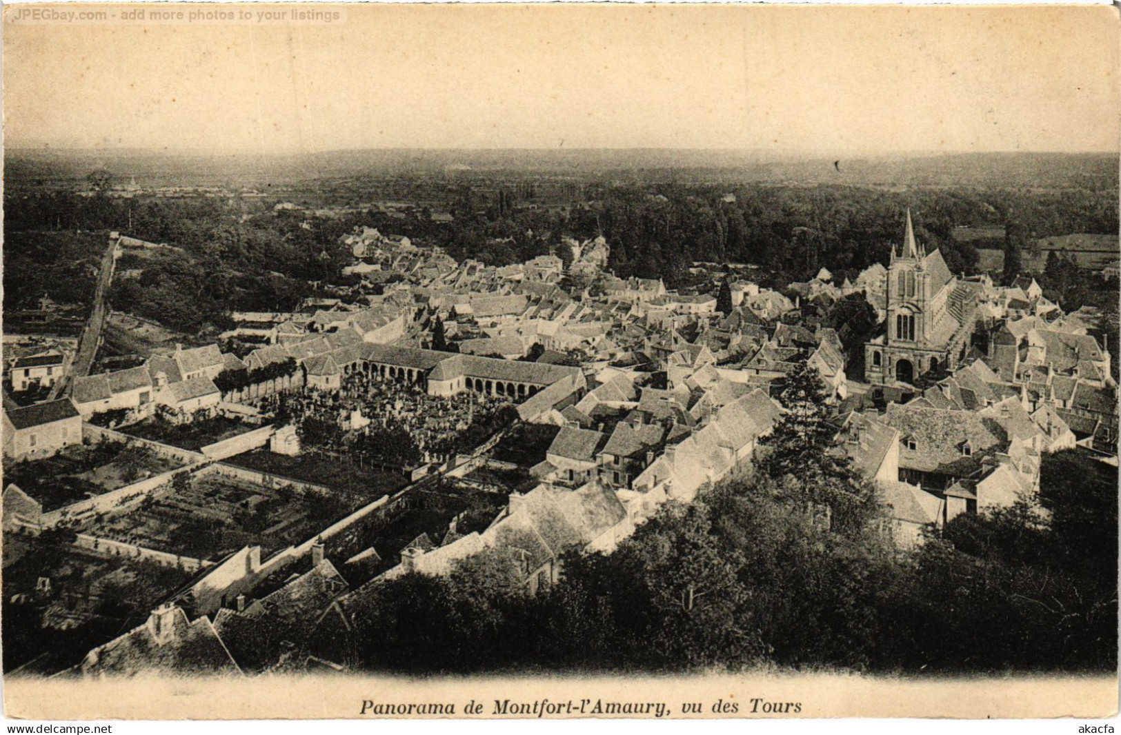 CPA Montfort l'Amaury panorama (1443806)