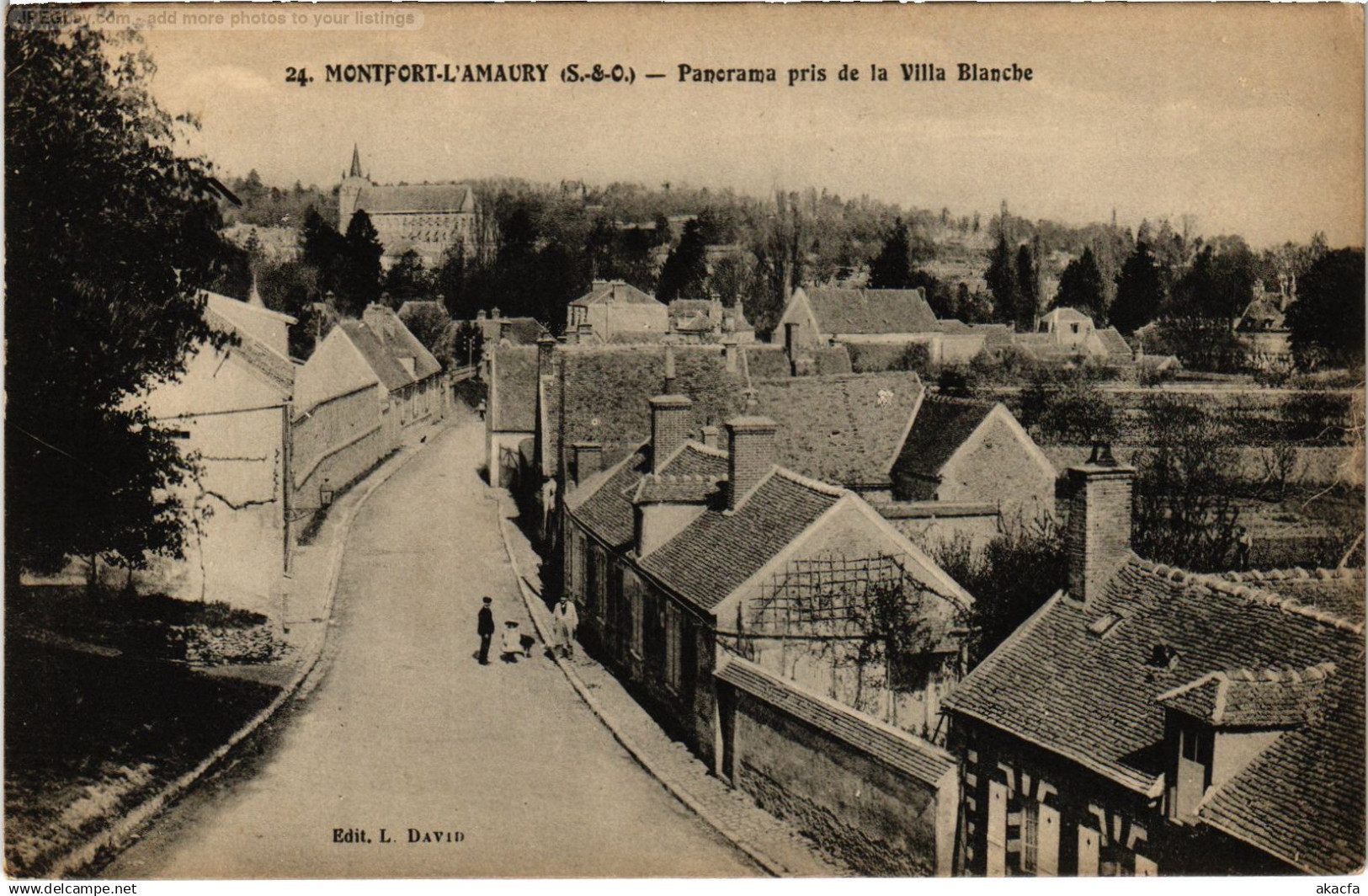 CPA Montfort l'Amaury panorama (1443854)