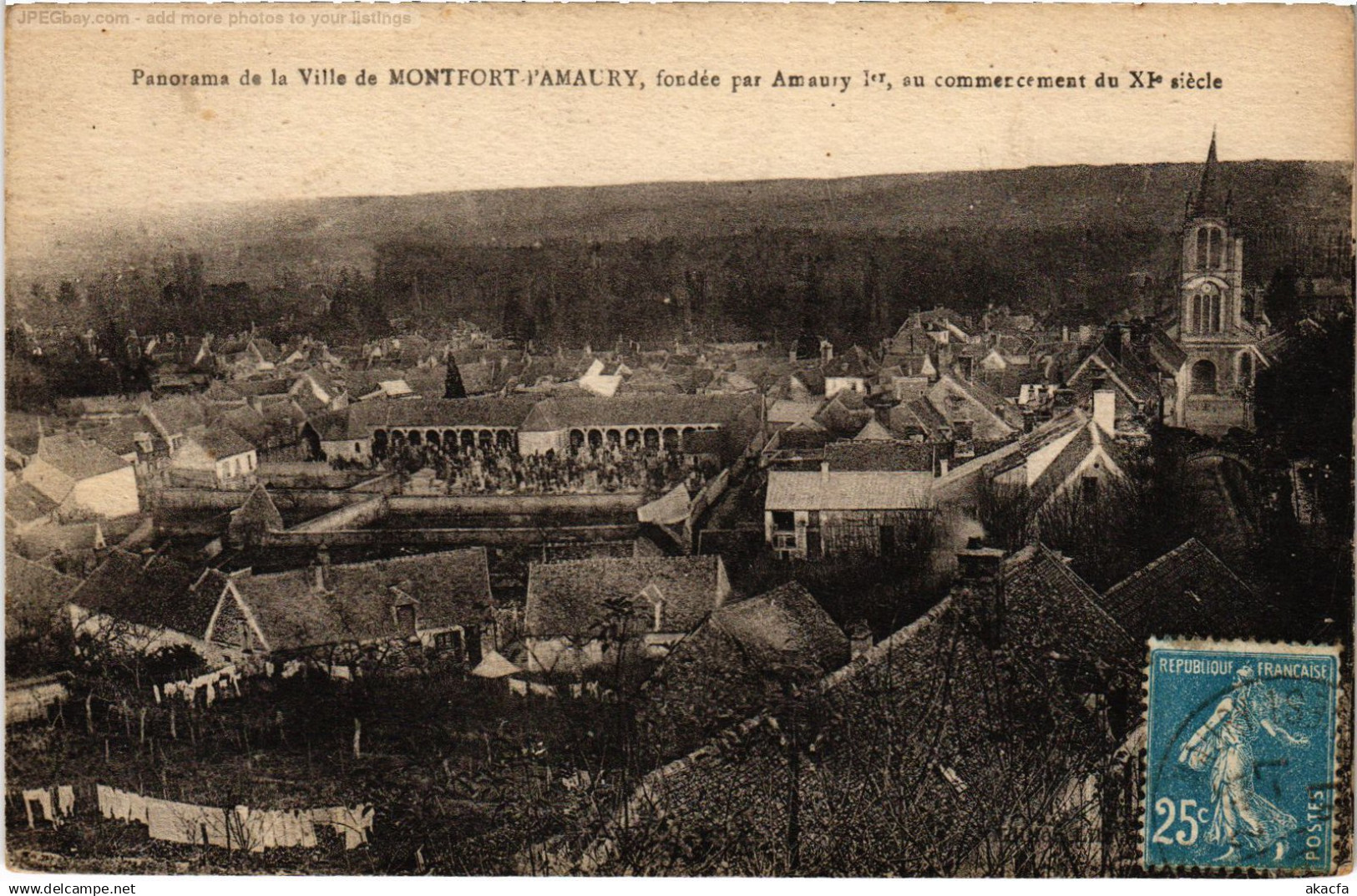CPA Montfort l'Amaury panorama (1443874)