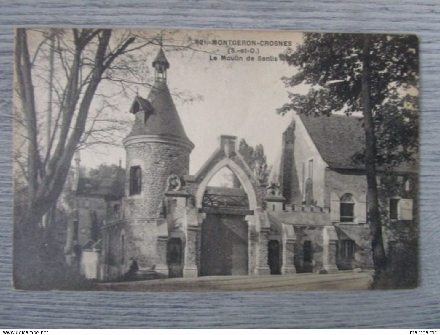 cpa Montgeron-Crosnes(91)moulin de Senlis