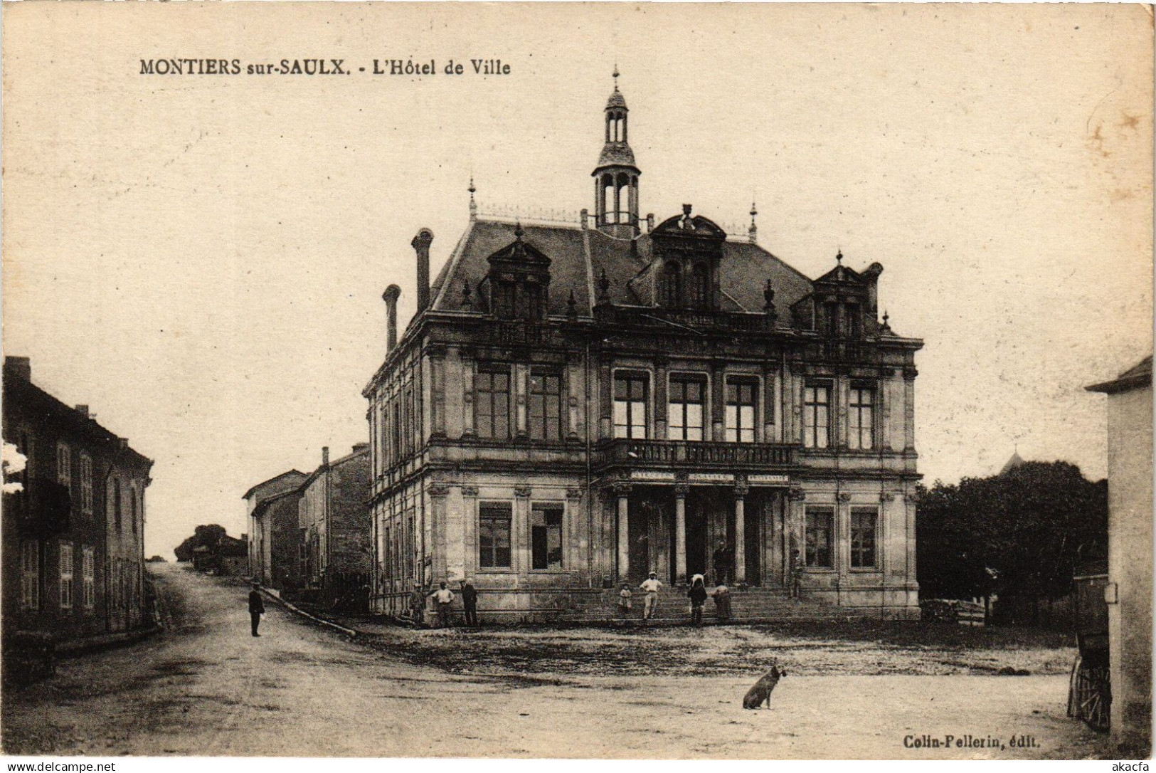 CPA Montiers-sur-Saulx - L'Hotel de Ville (178584)