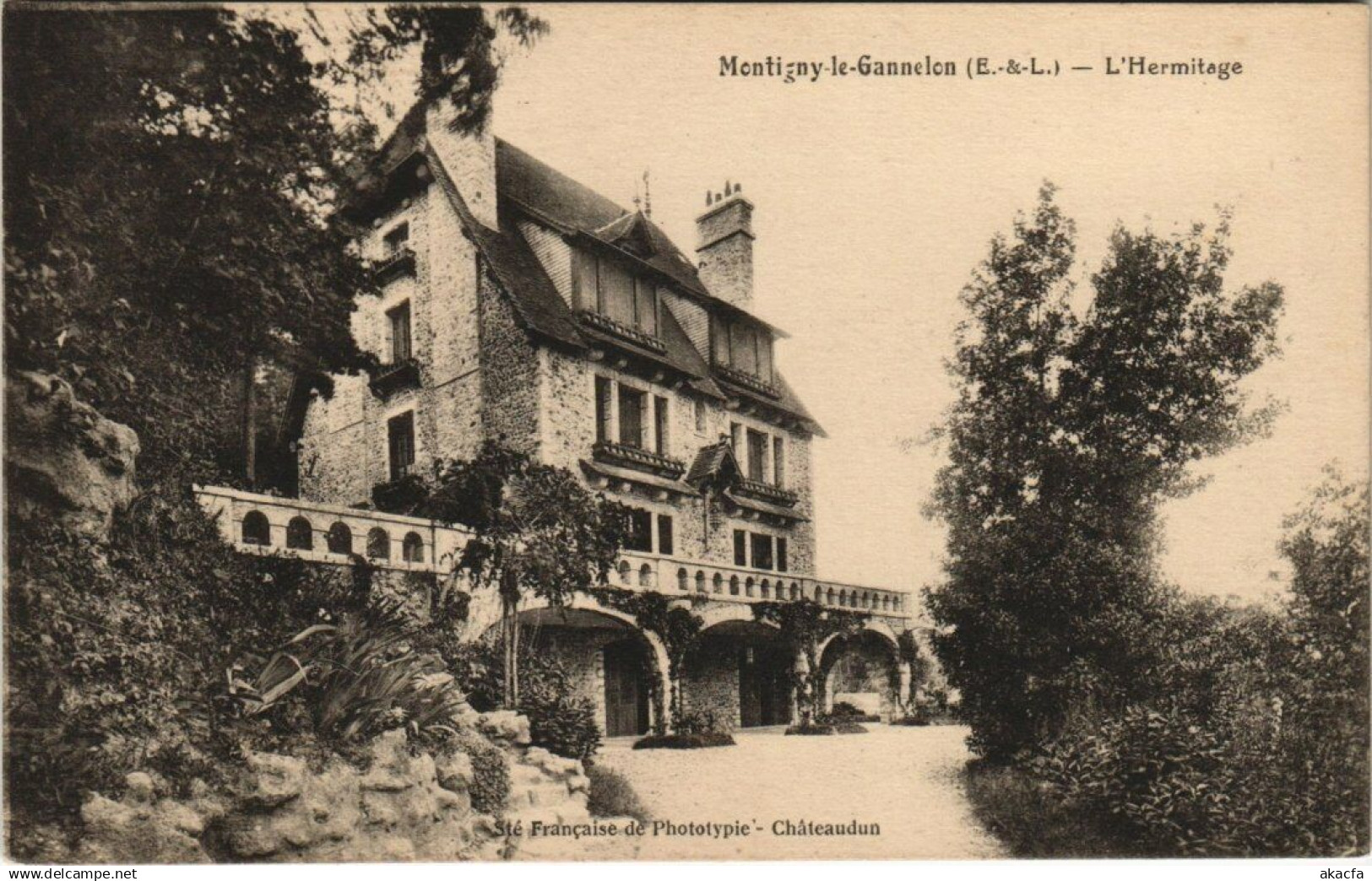 CPA MONTIGNY-le-GANNELON-L'Hermitage (128728)