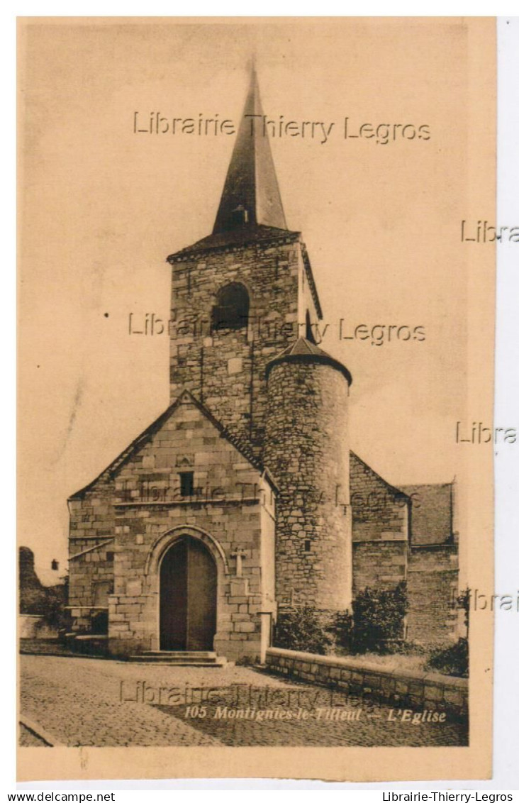 CPA Montigny-le-Tilleul  L'Eglise