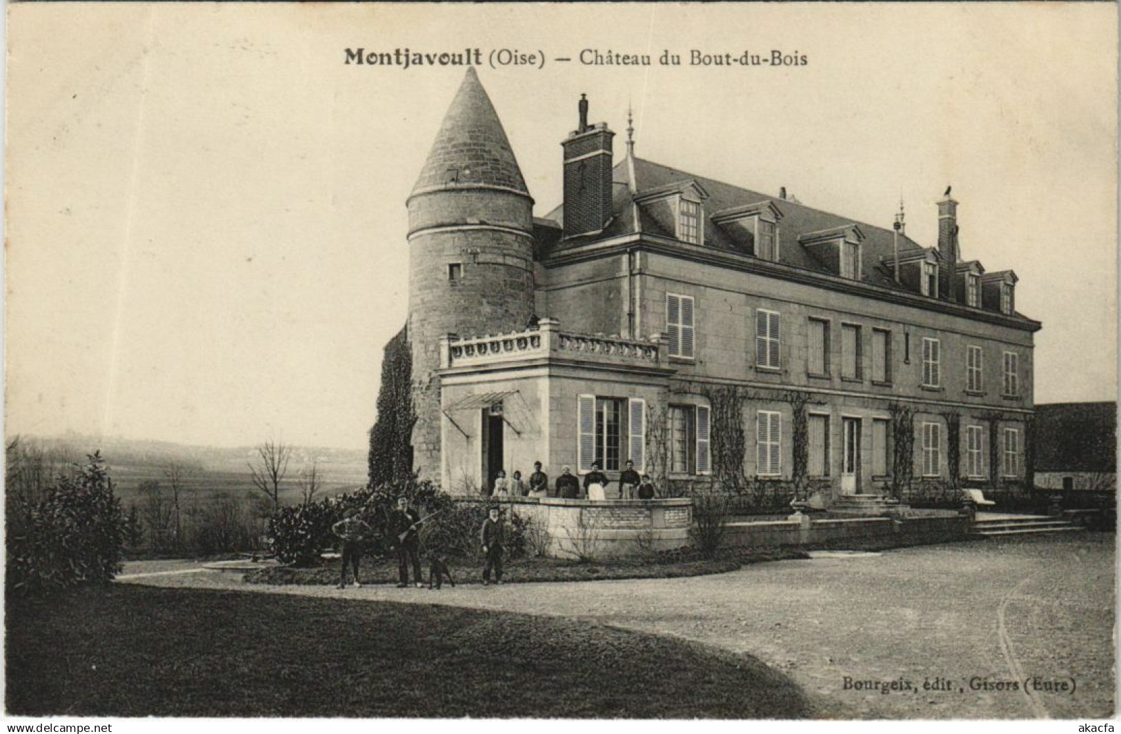 CPA MONTJAVOULT Chateau du Bout-du-Bois (1208047)
