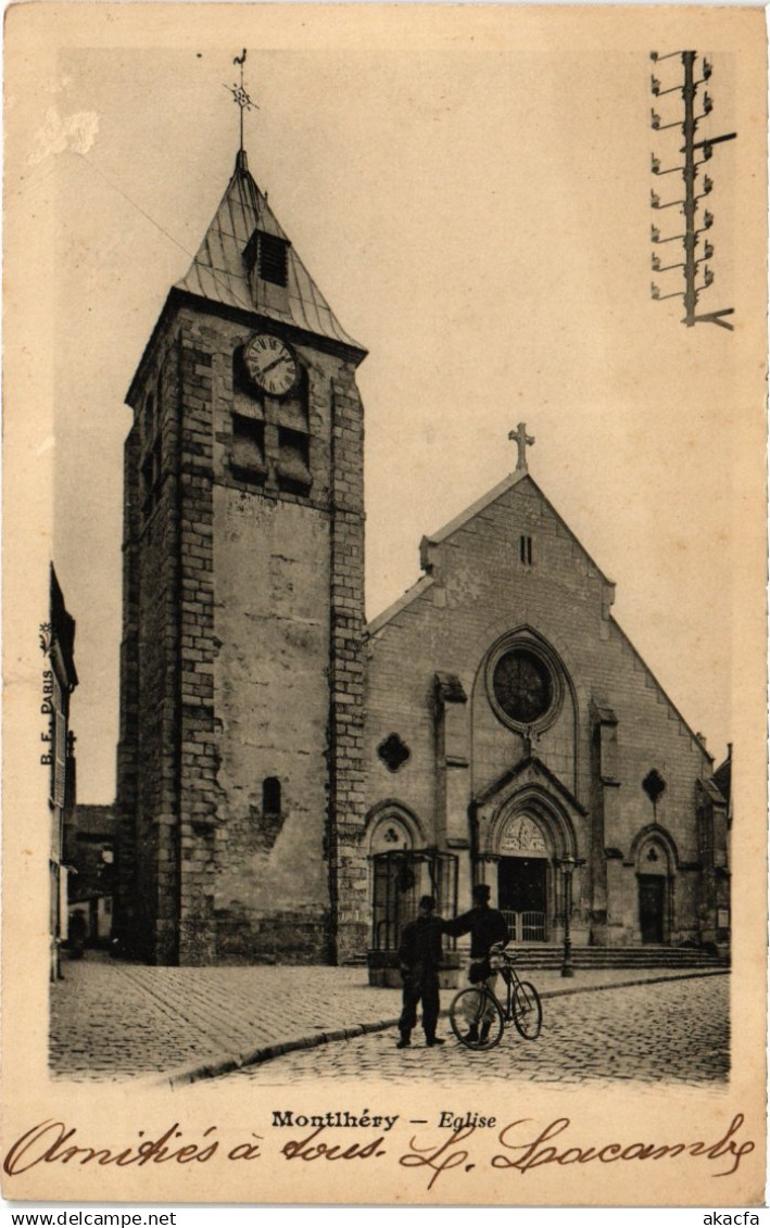 CPA Montlhery Eglise FRANCE (1370950)