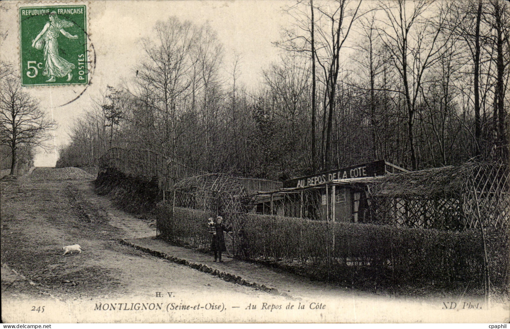CPA Montlignon Au Repos de la Cote