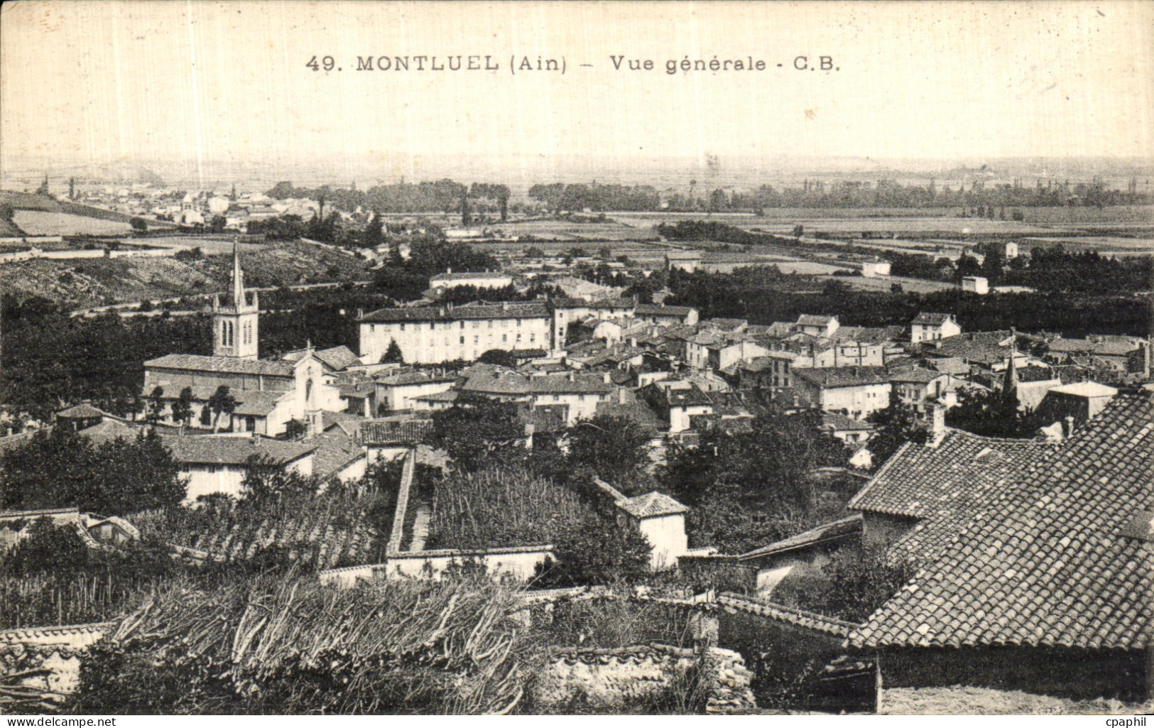 CPA Montluel Vue Generale