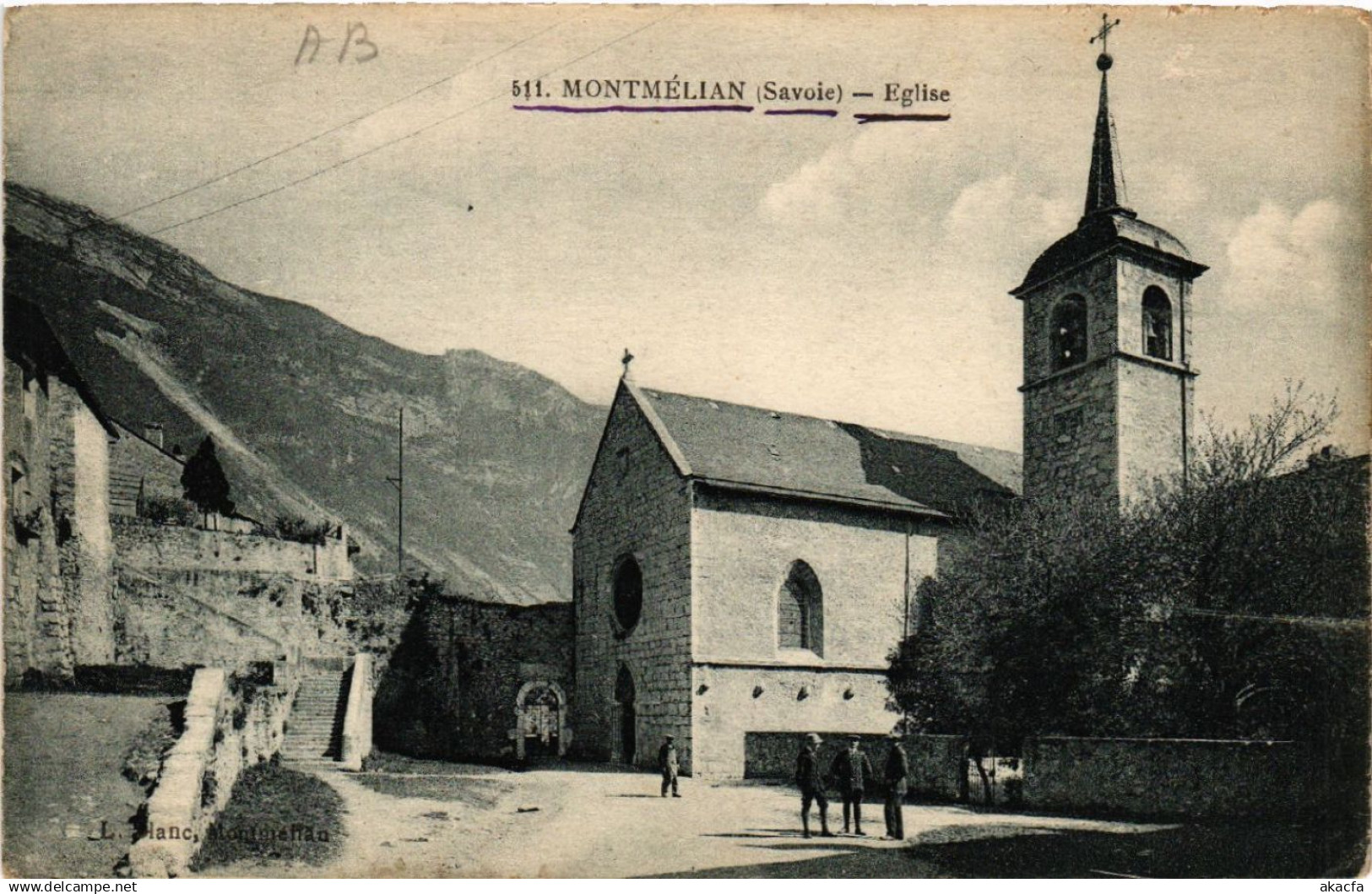 CPA MONTMELIAN - Église (439098)
