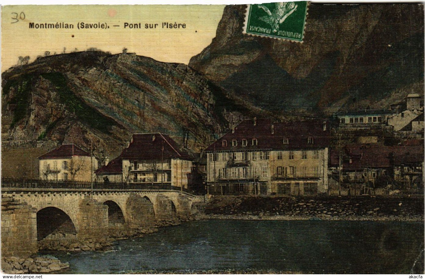CPA MONTMELIAN - Pont sur Pisere (438471)