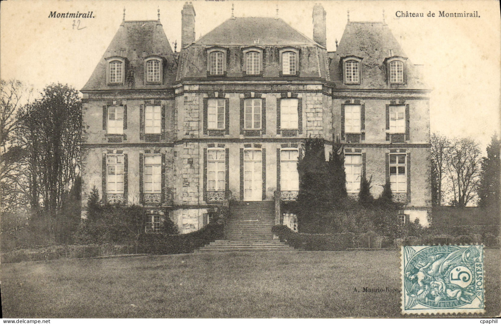 CPA Montmirail Chateau