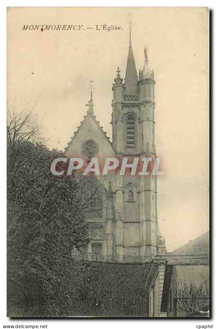 CPA Montmorency L'Eglise