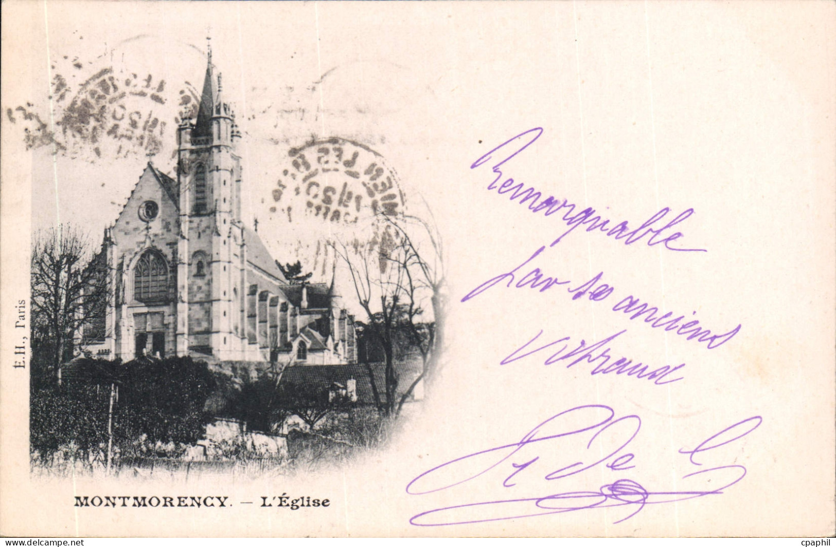 CPA Montmorency L'Eglise