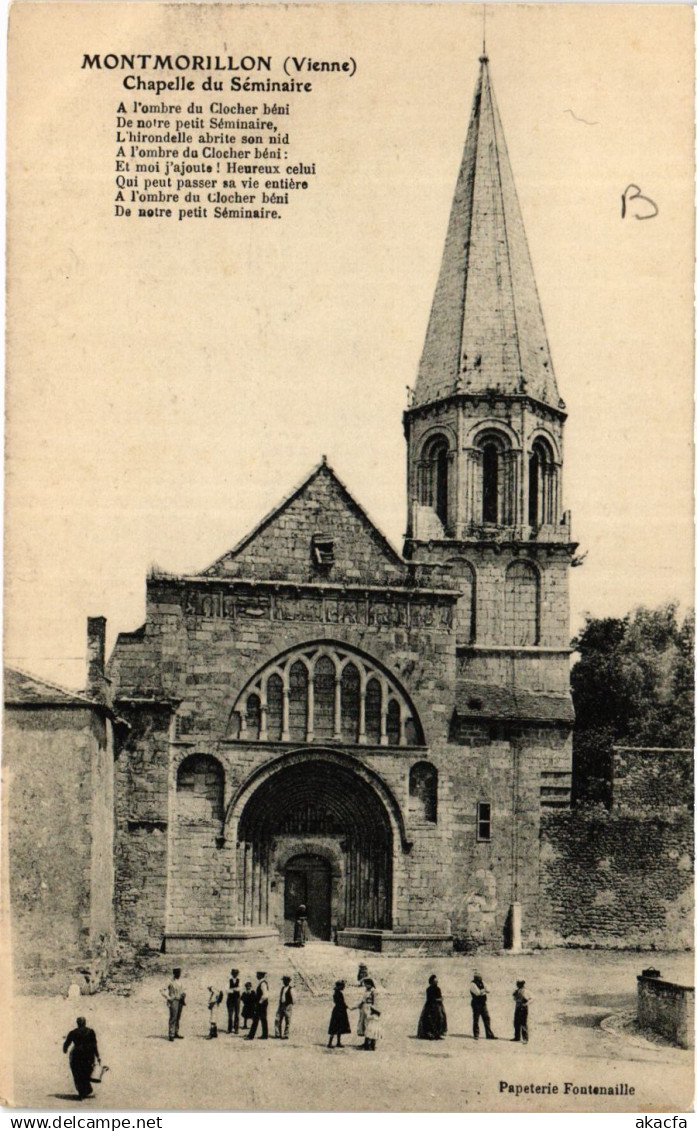 CPA MONTMORILLON - Chapelle du Seminaire (365859)