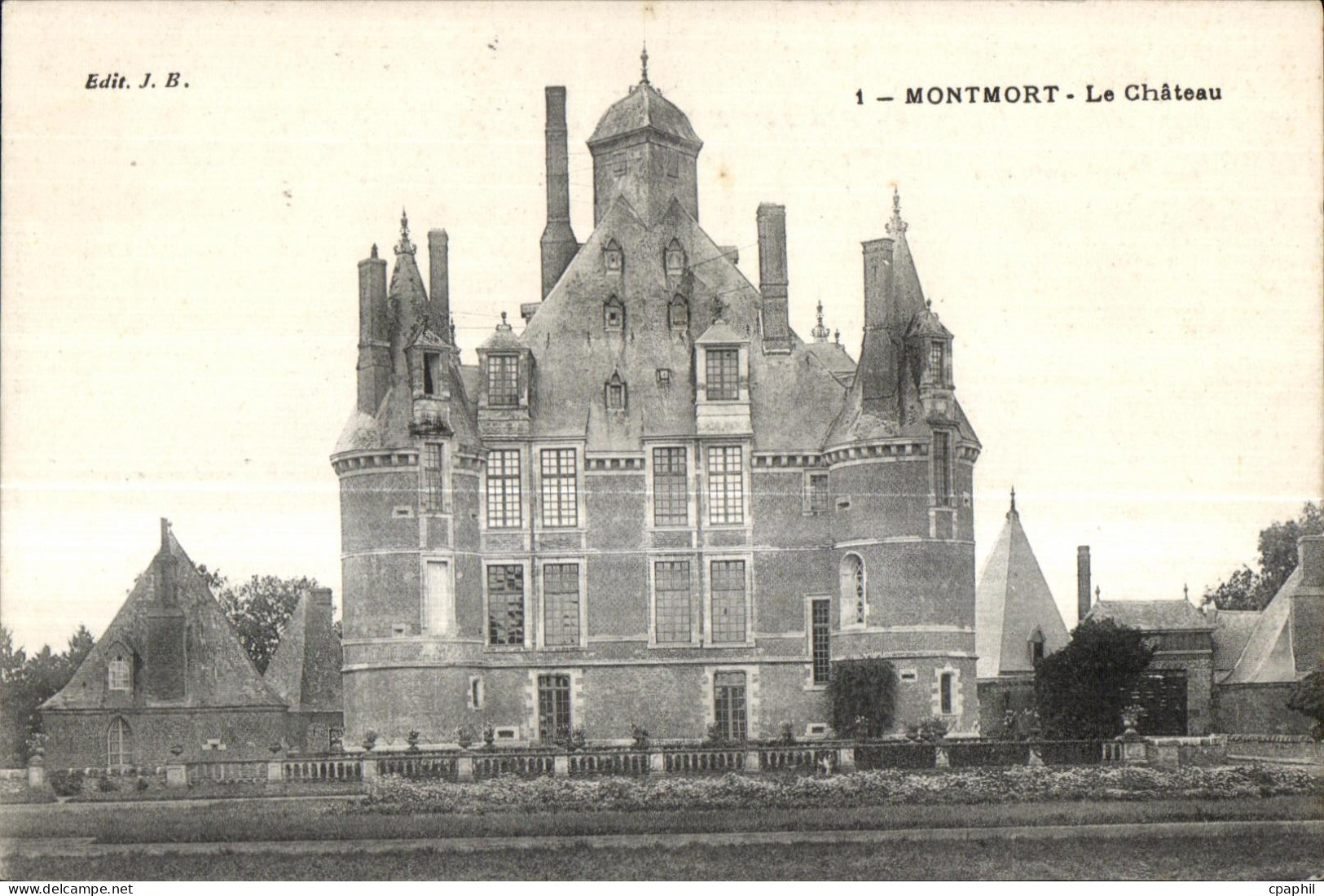 CPA Montmort Le Chateau
