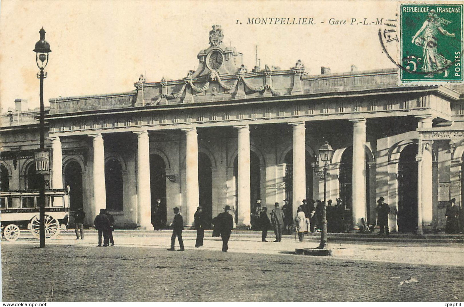 CPA Montpellier Gare P L M