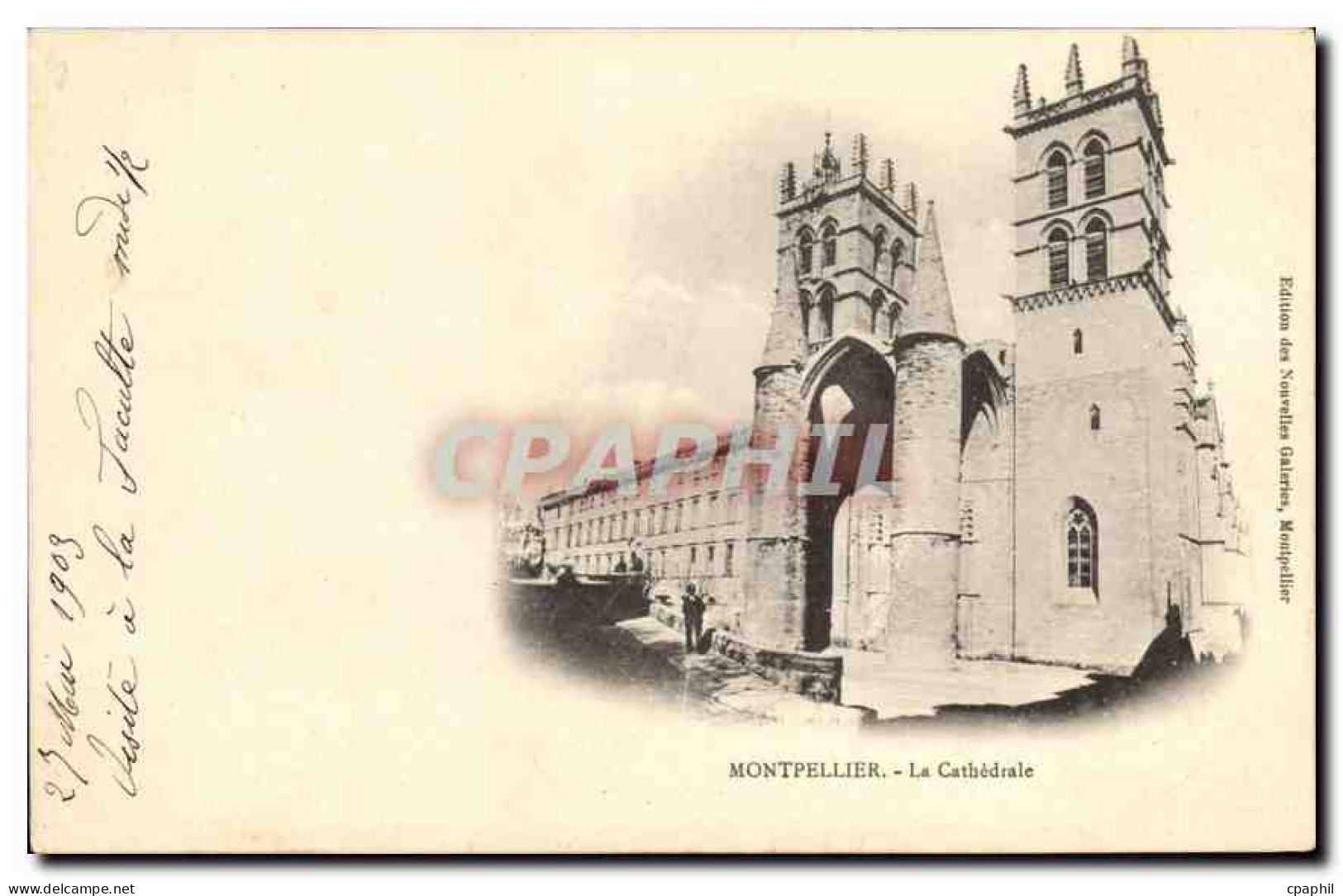 CPA Montpellier La Cathedrale