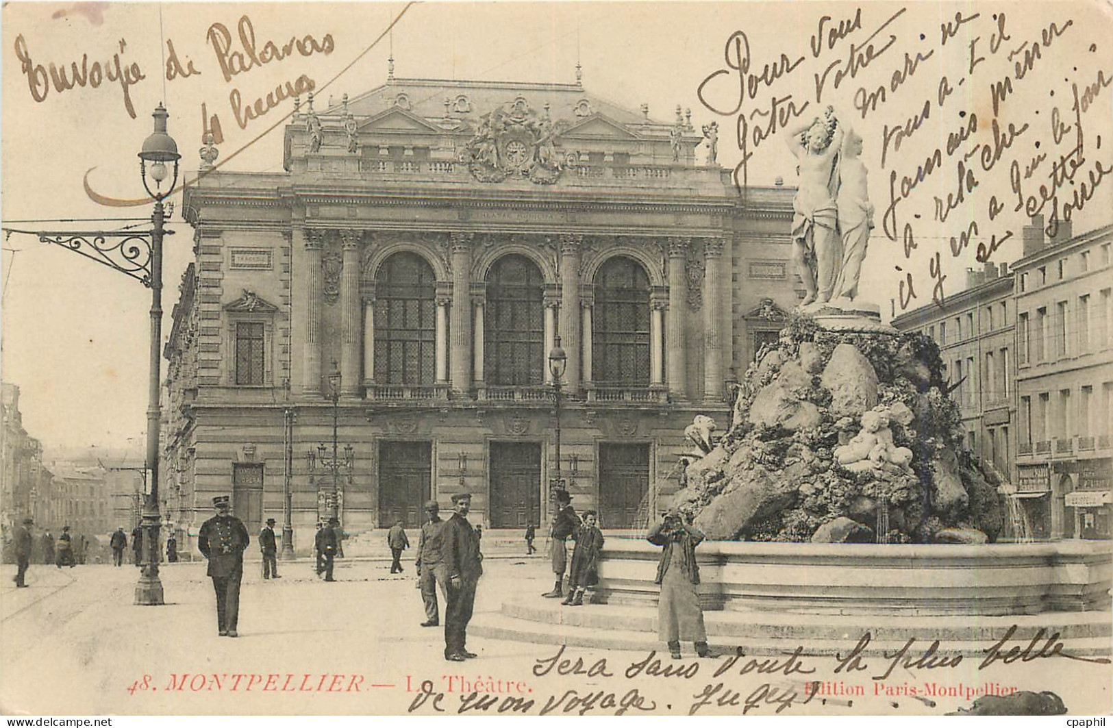 CPA Montpellier Le Theatre