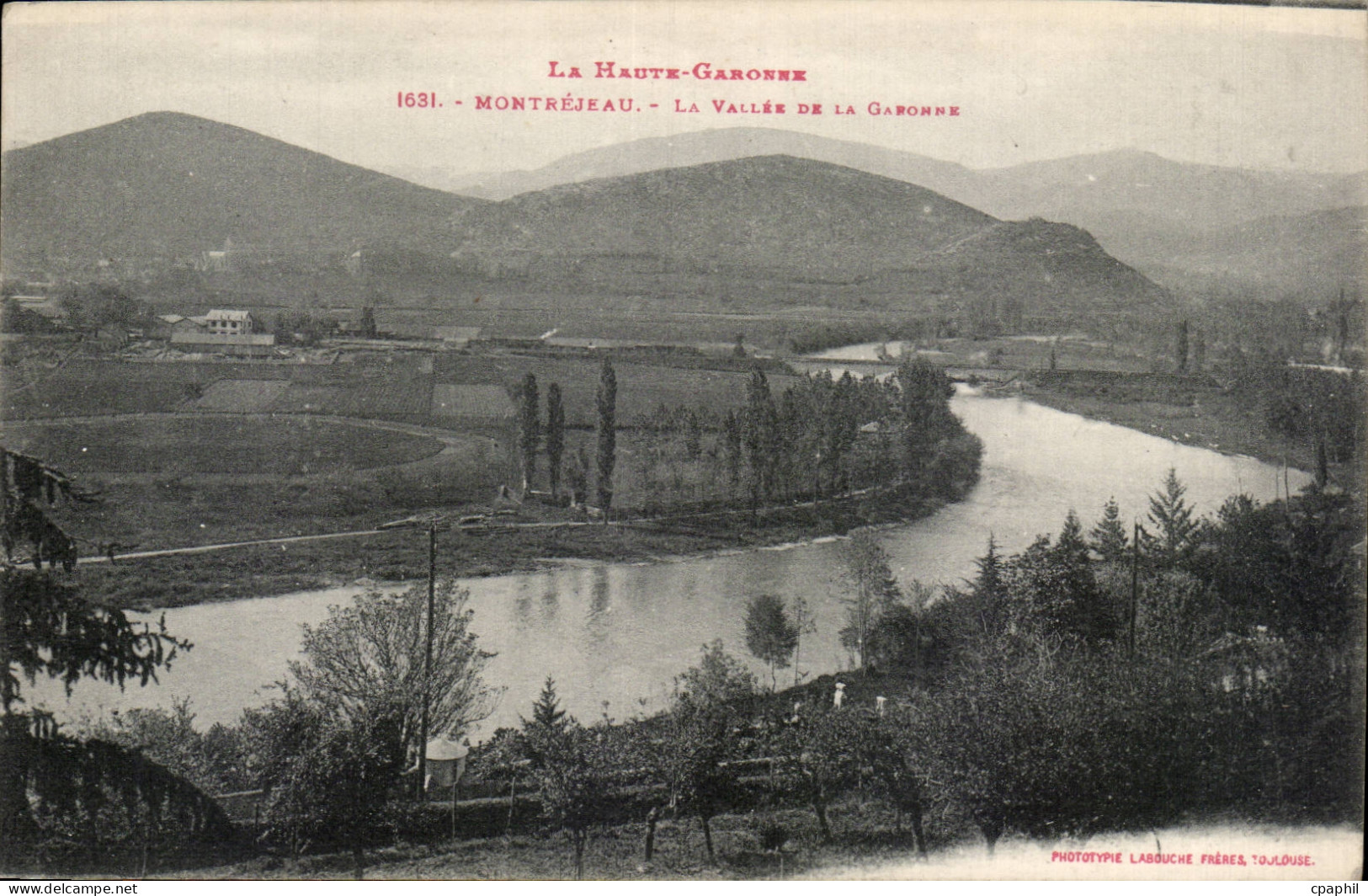 CPA Montrejeau La vallee de la GAronne