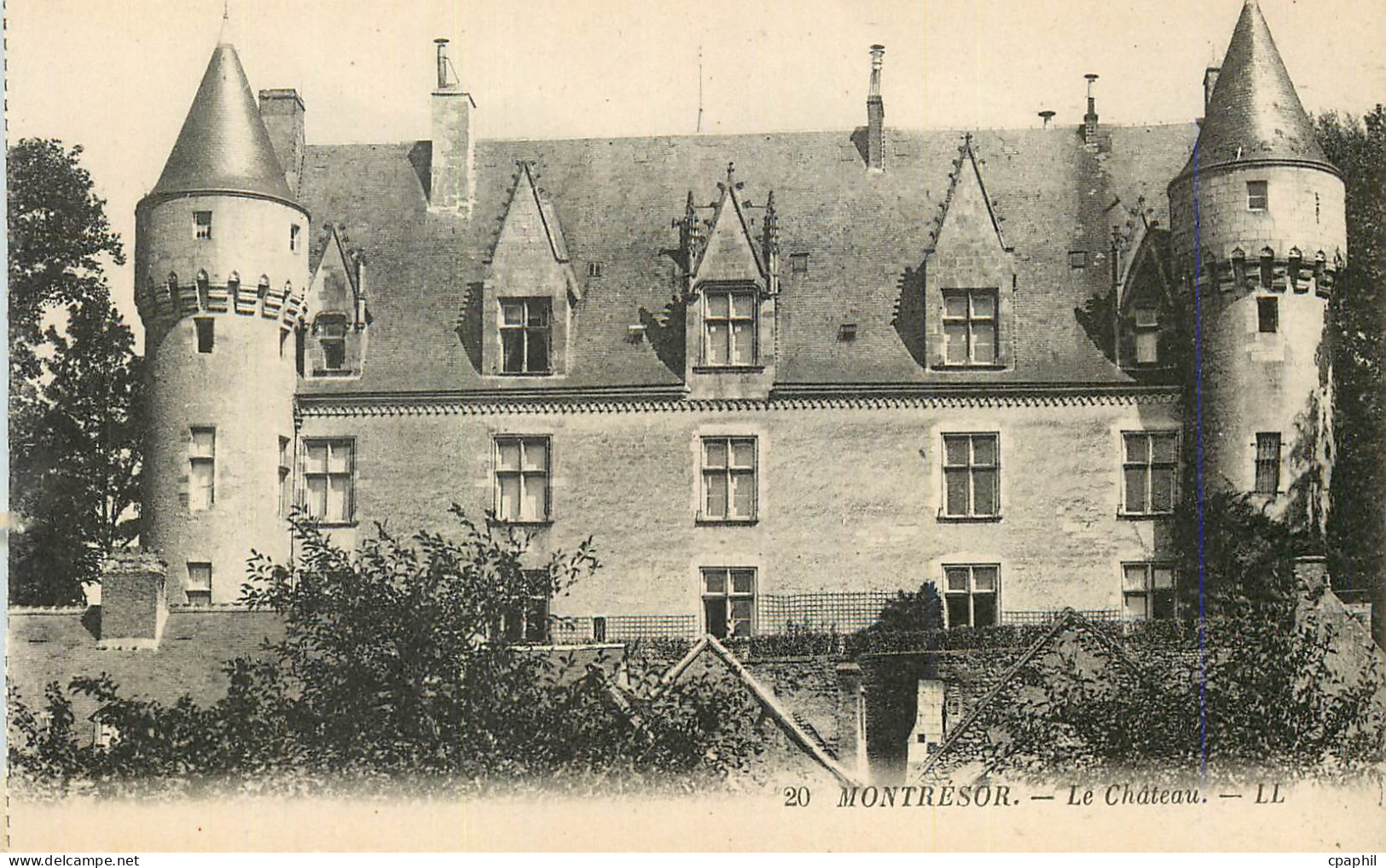 CPA Montresor Le Chateau