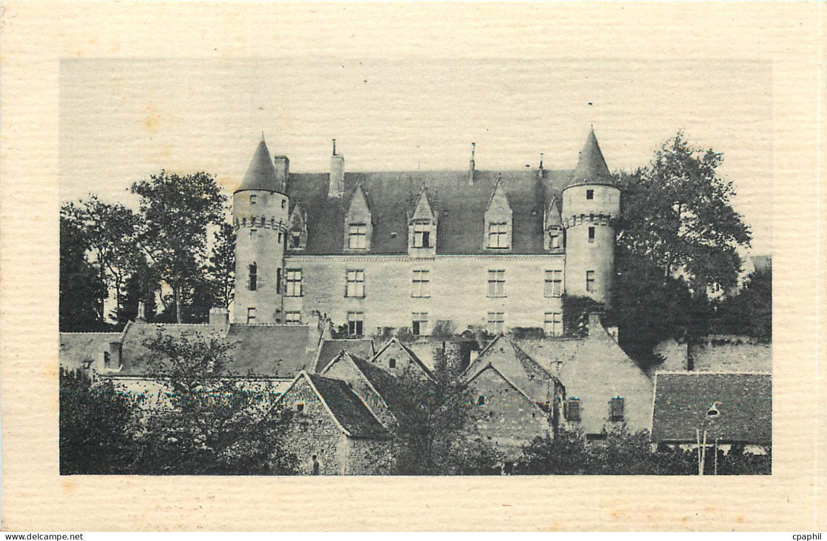 CPA Montresor Le Chateau
