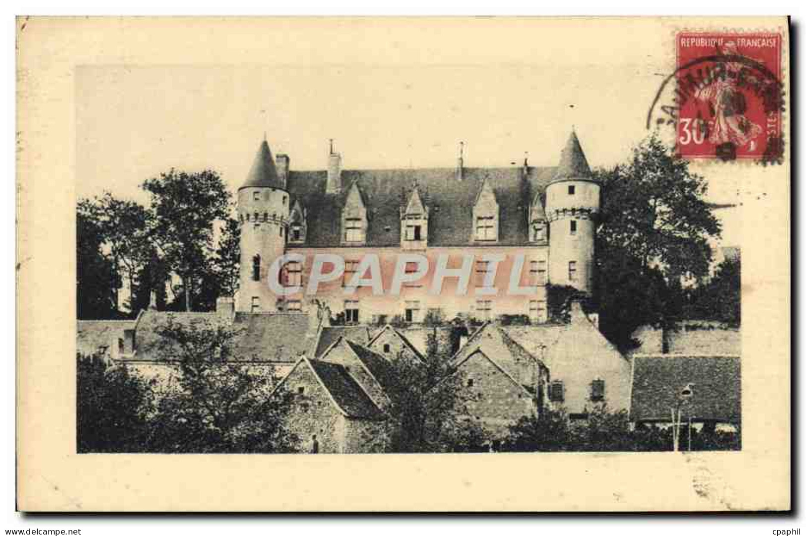 CPA Montresor Le Chateau