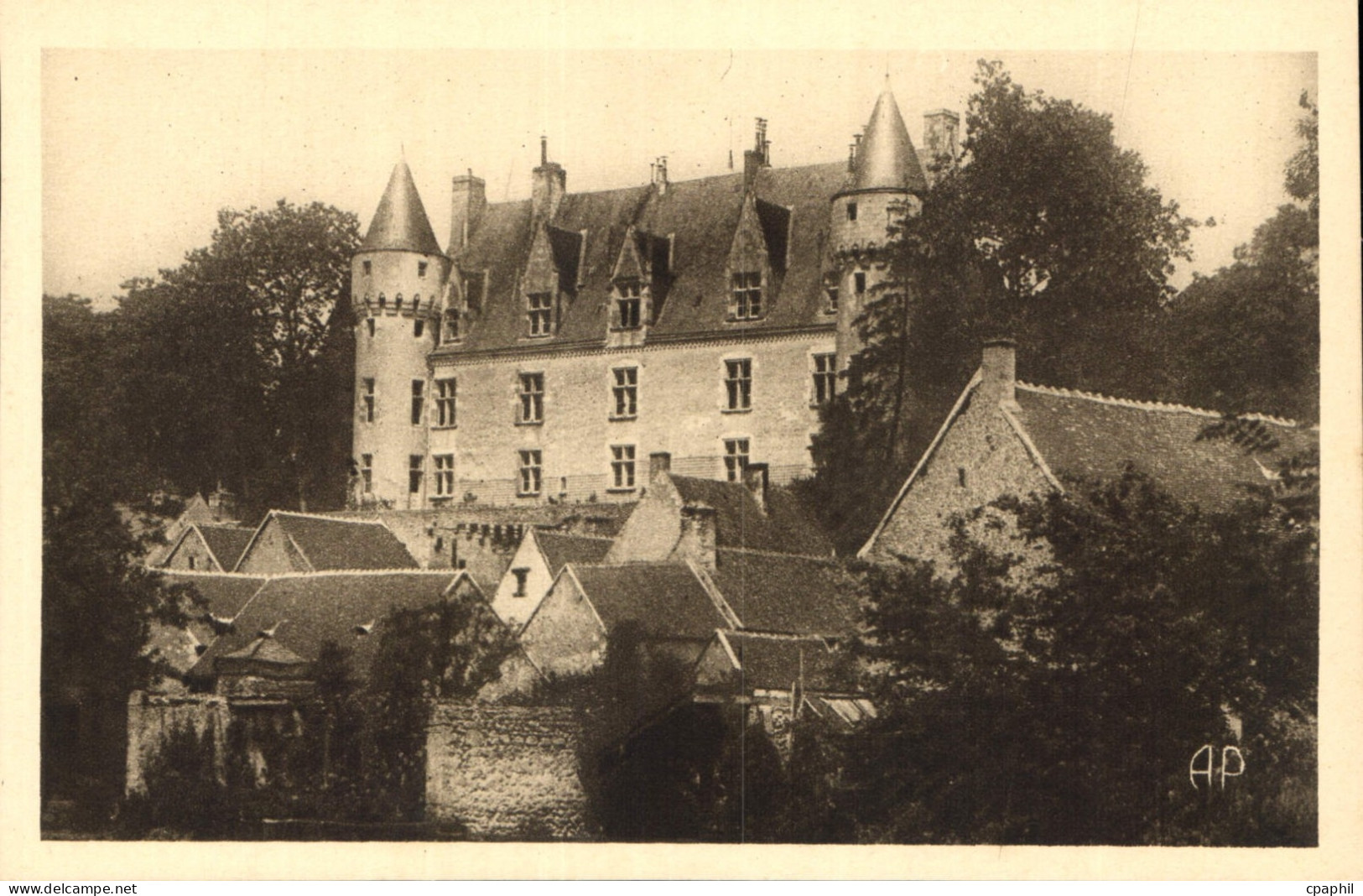 CPA Montresor Le Chateau