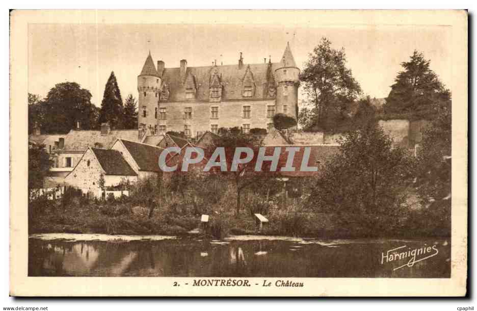 CPA Montresor Le chateau