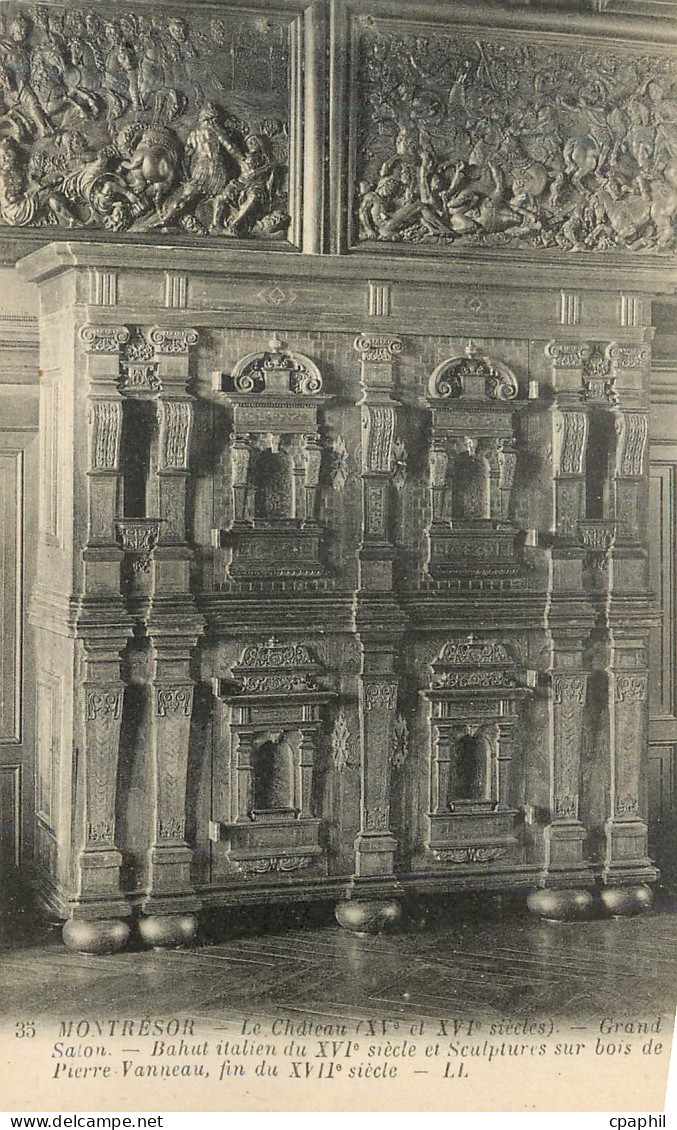CPA Montresor Le Chateau (XVe et XVIe Siecles) Grand Salon