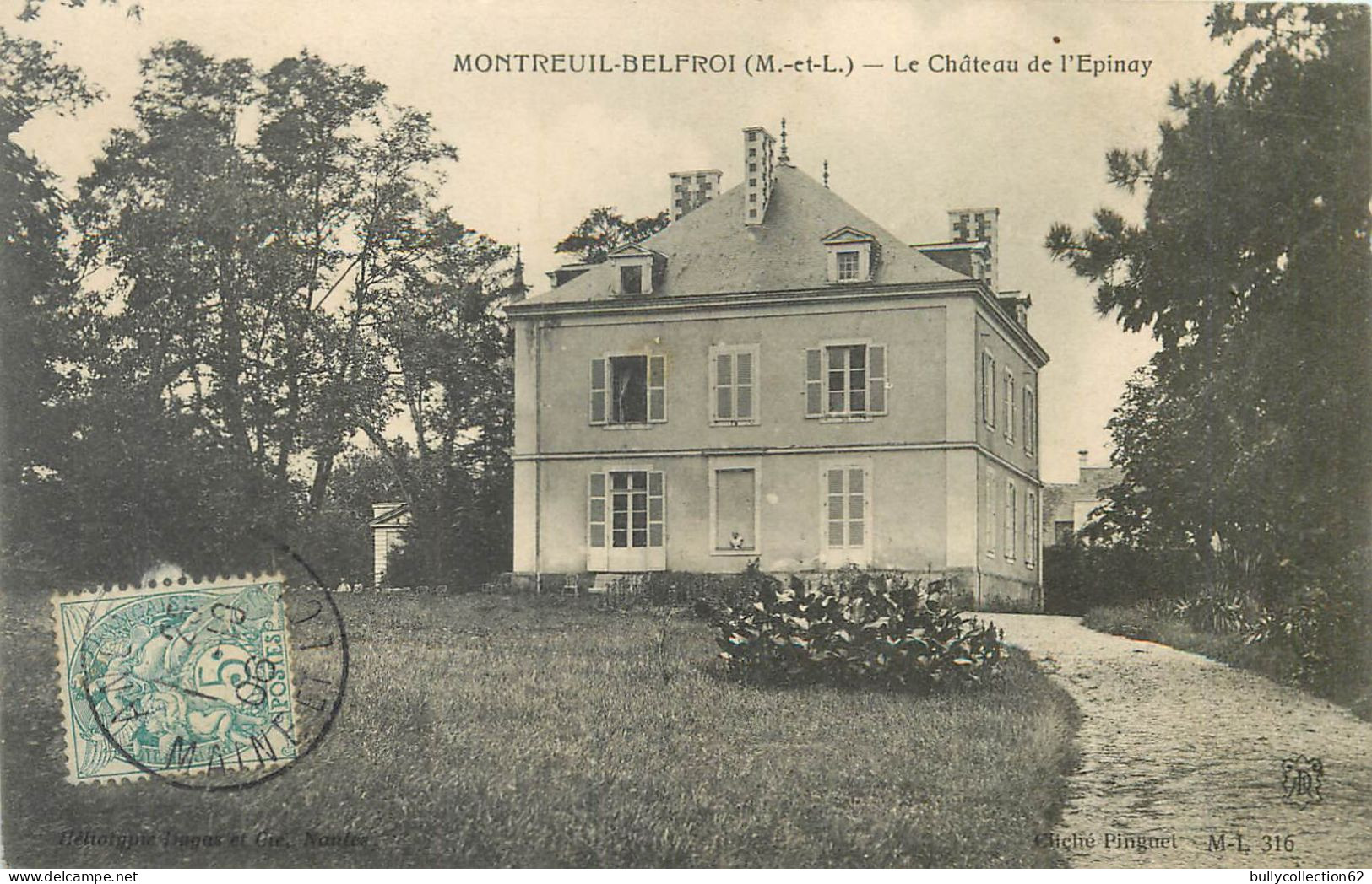 CPA Montreuil Belfroy 49/286
