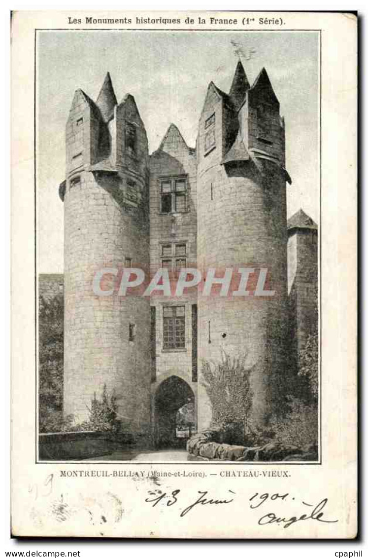CPA Montreuil Bellay Chateau Vieux