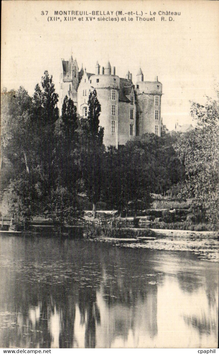 CPA Montreuil Bellay Le chateau