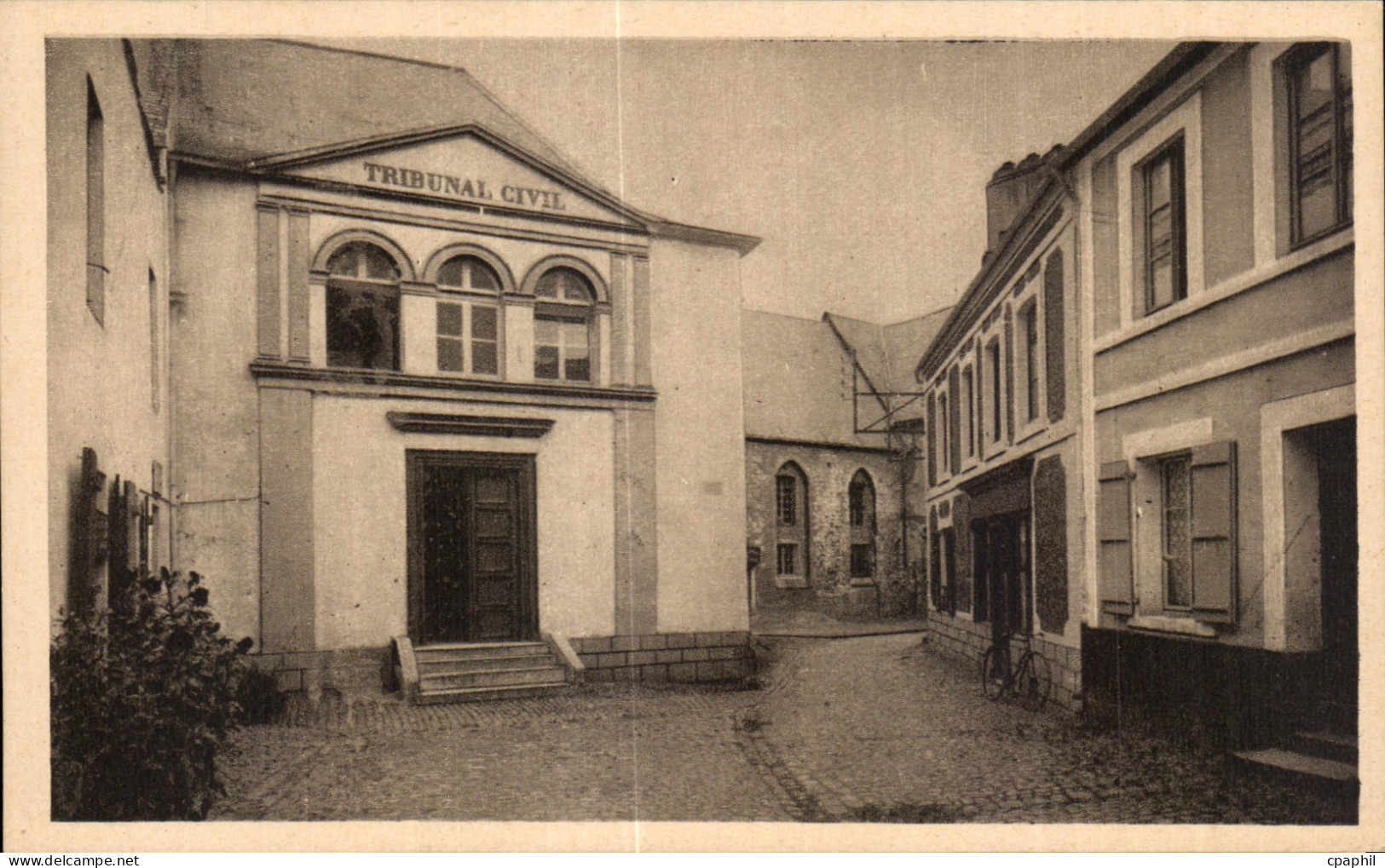 CPA Montreuil Sur Mer Le Tribunal Civil