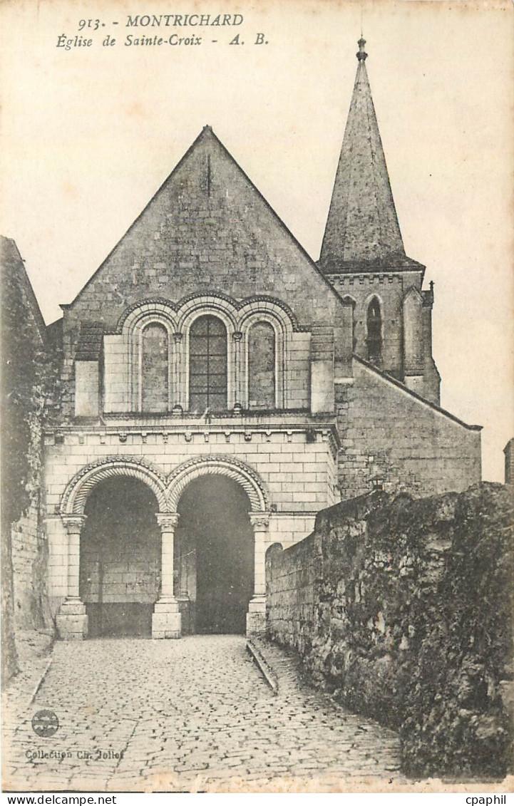 CPA Montrichard Eglise de Sainte Croix