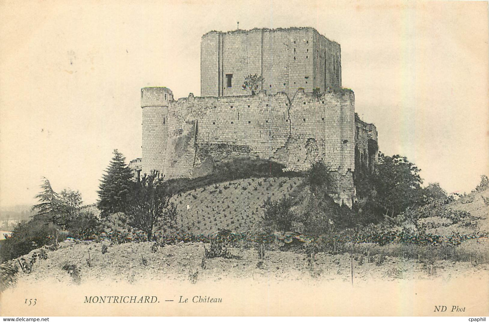 CPA Montrichard Le Chateau