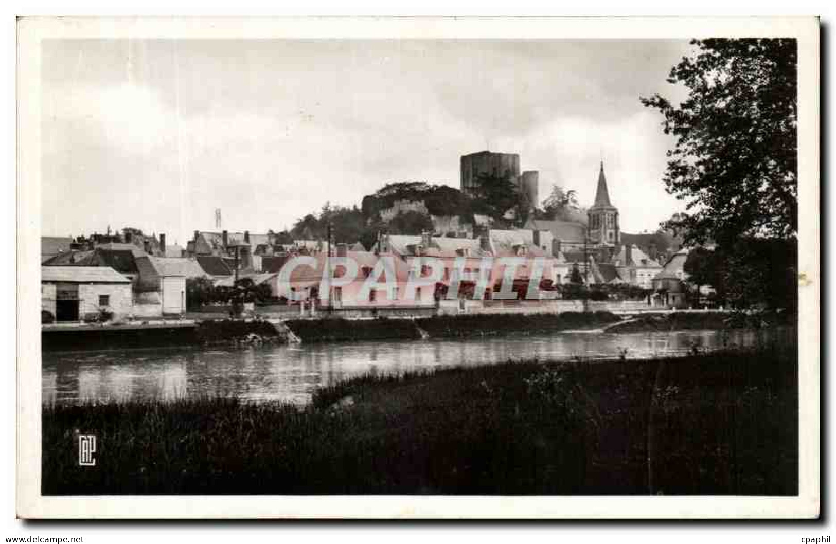 CPA Montrichard Vue Generale Cote Sud