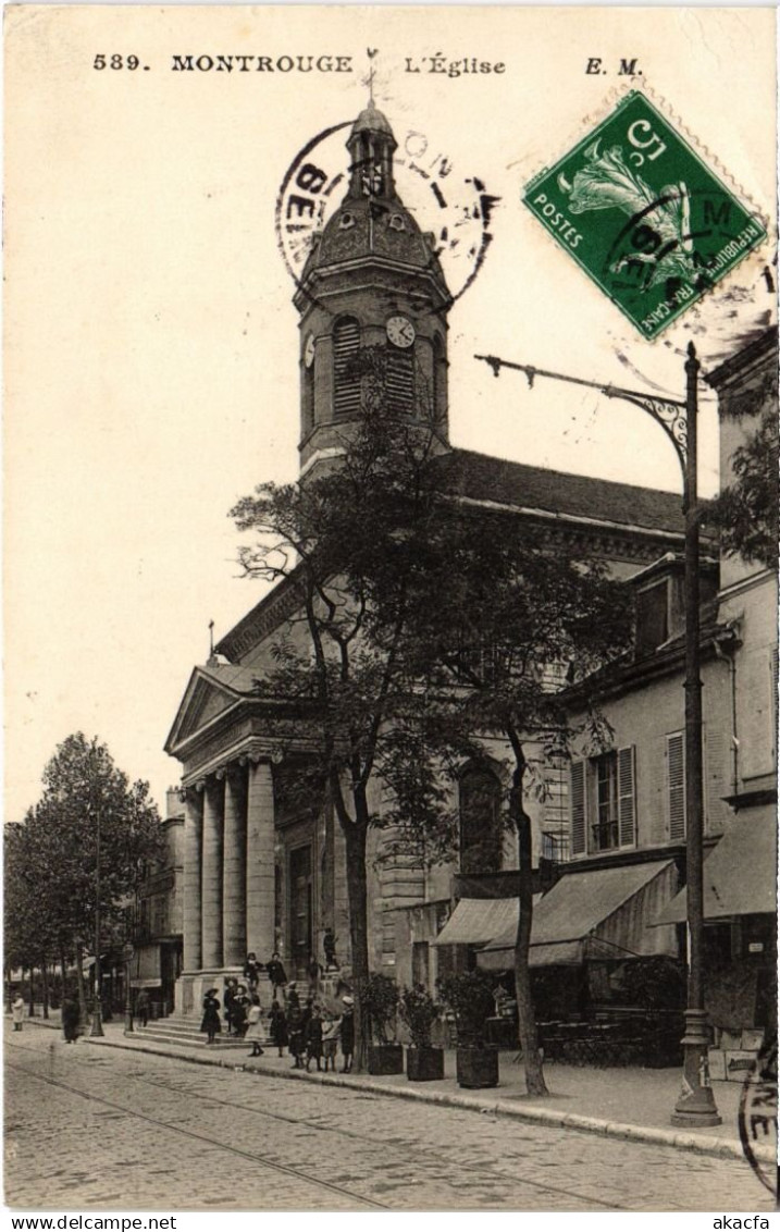 CPA Montrouge Eglise (1312470)