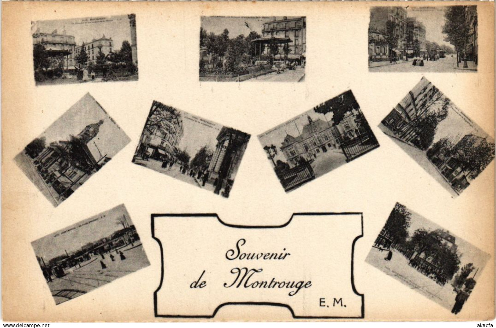 CPA Montrouge souvenir (1312460)