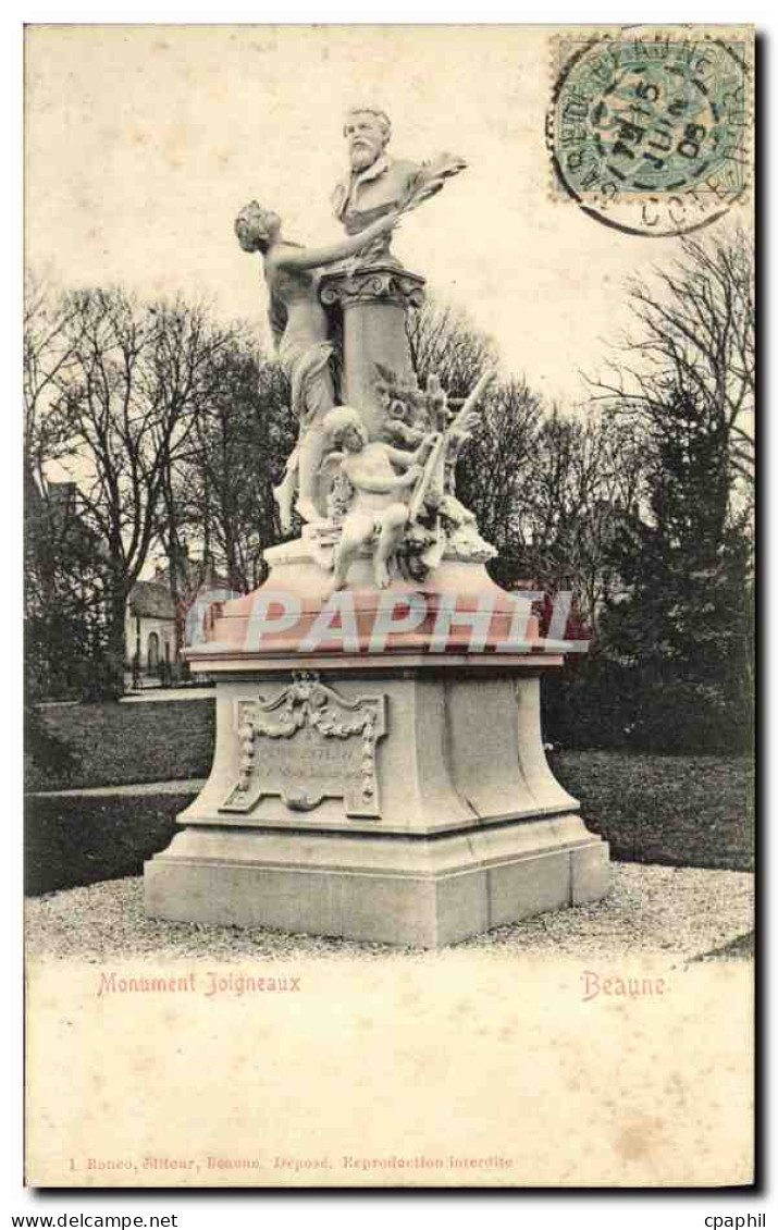 CPA Monument Joigneaux Beaune