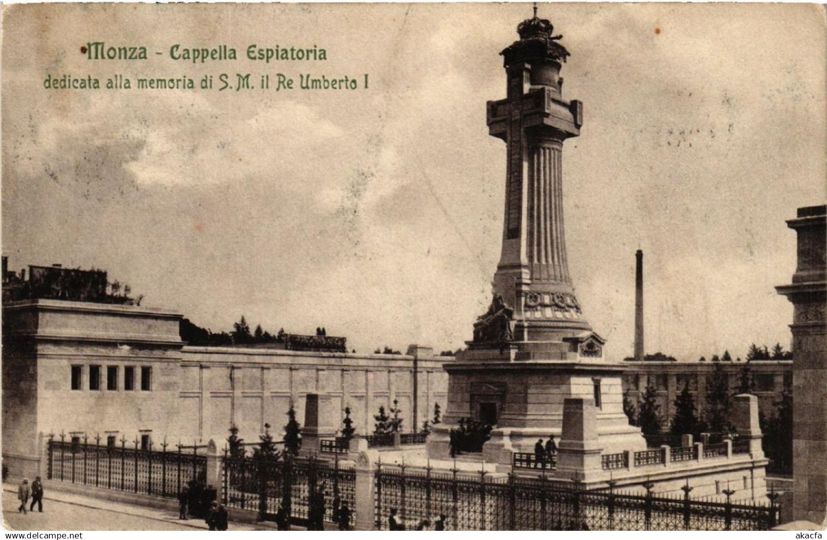 CPA Monza Cappella Espiatoria ITALY (553372)